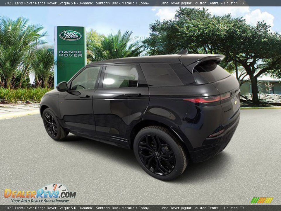 2023 Land Rover Range Rover Evoque S R-Dynamic Santorini Black Metallic / Ebony Photo #10