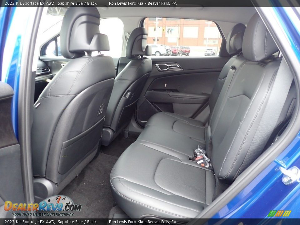 Rear Seat of 2023 Kia Sportage EX AWD Photo #13