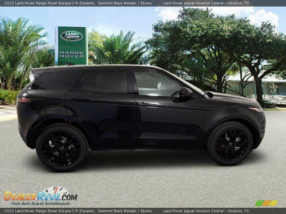 2023 Land Rover Range Rover Evoque S R-Dynamic Santorini Black Metallic / Ebony Photo #11