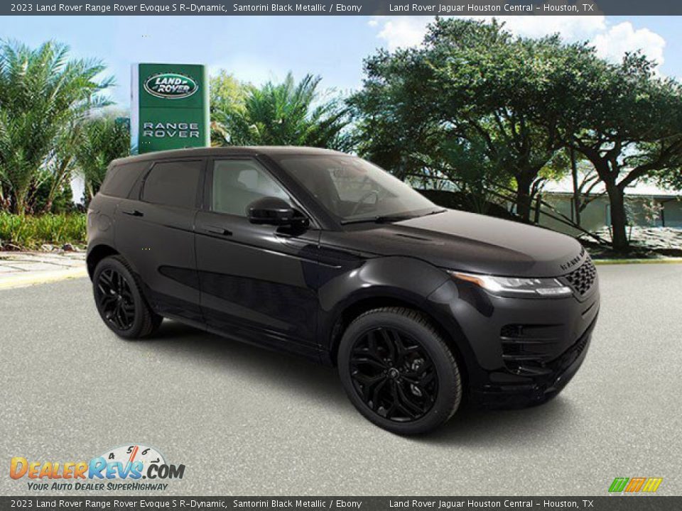 Front 3/4 View of 2023 Land Rover Range Rover Evoque S R-Dynamic Photo #12