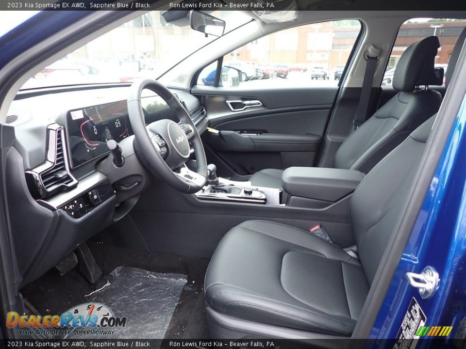 Black Interior - 2023 Kia Sportage EX AWD Photo #15