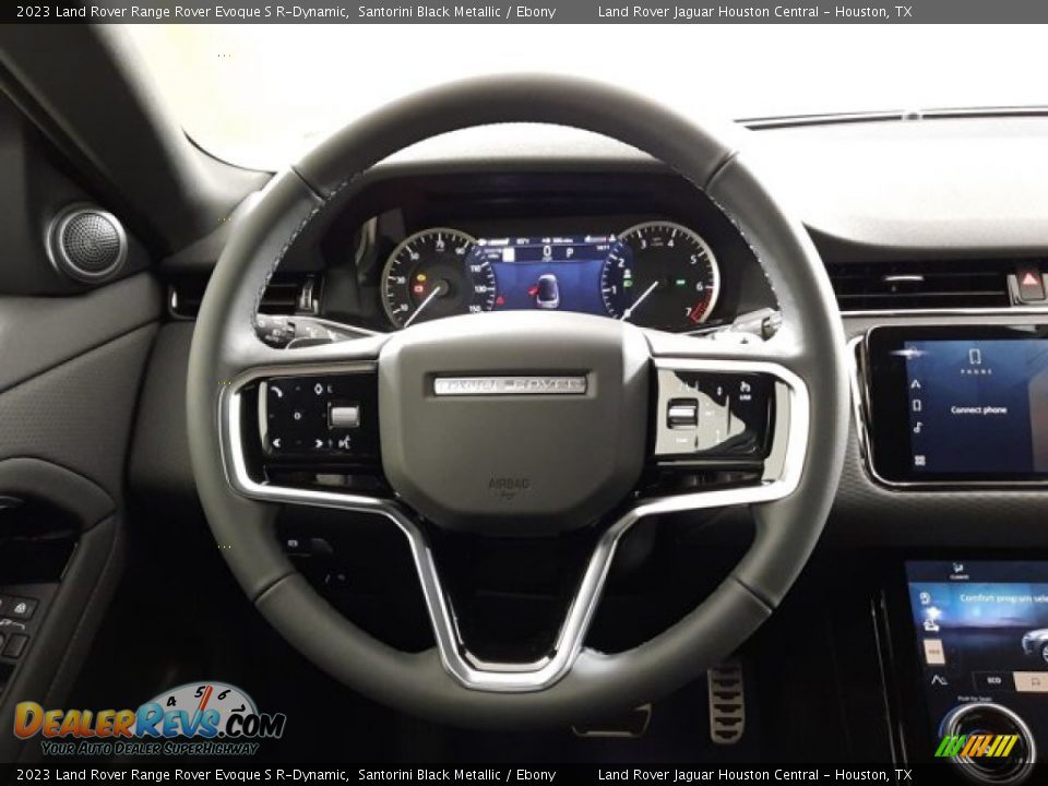 2023 Land Rover Range Rover Evoque S R-Dynamic Steering Wheel Photo #16