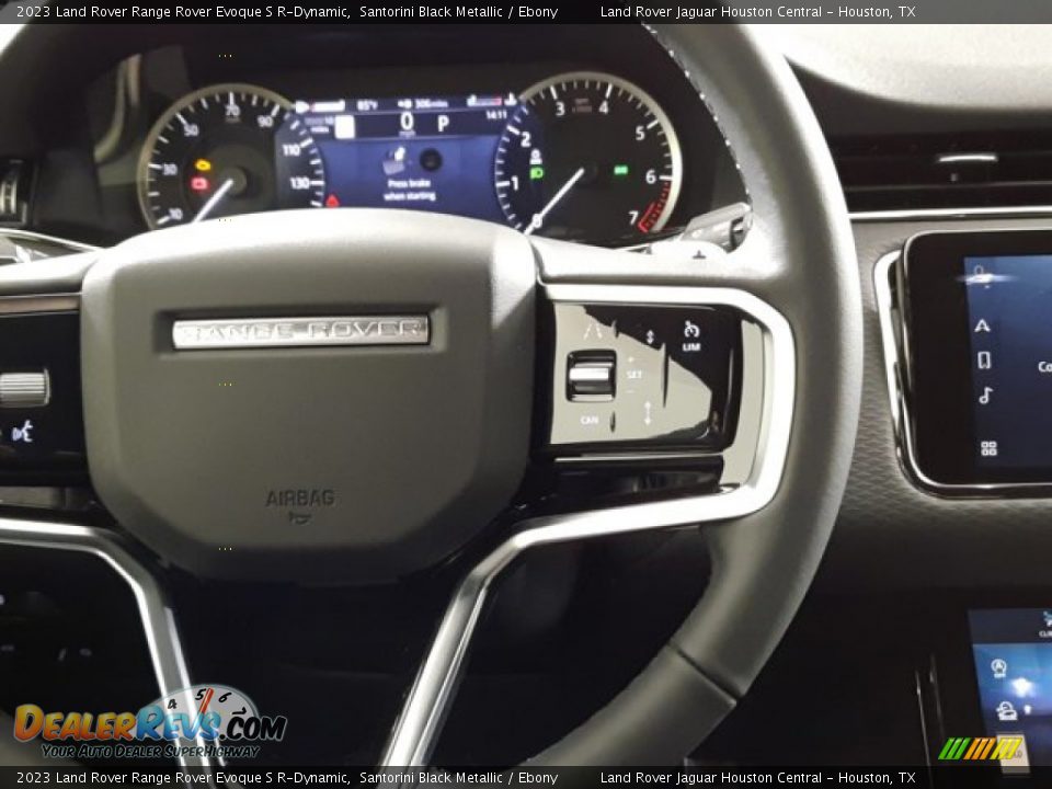 2023 Land Rover Range Rover Evoque S R-Dynamic Steering Wheel Photo #18