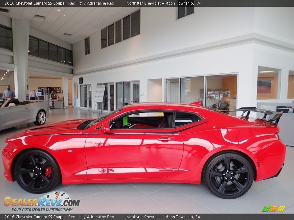 2016 Chevrolet Camaro SS Coupe Red Hot / Adrenaline Red Photo #3