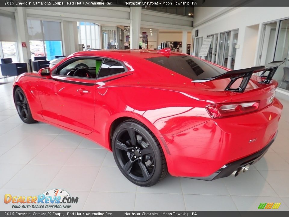 2016 Chevrolet Camaro SS Coupe Red Hot / Adrenaline Red Photo #5