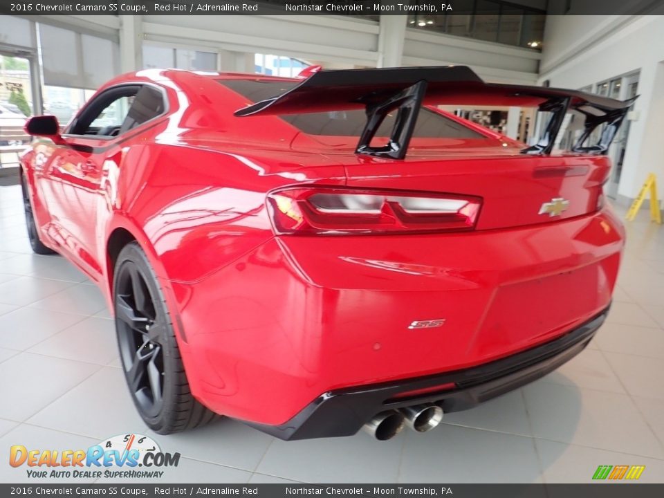 2016 Chevrolet Camaro SS Coupe Red Hot / Adrenaline Red Photo #6