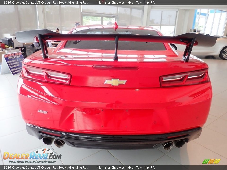 2016 Chevrolet Camaro SS Coupe Red Hot / Adrenaline Red Photo #7