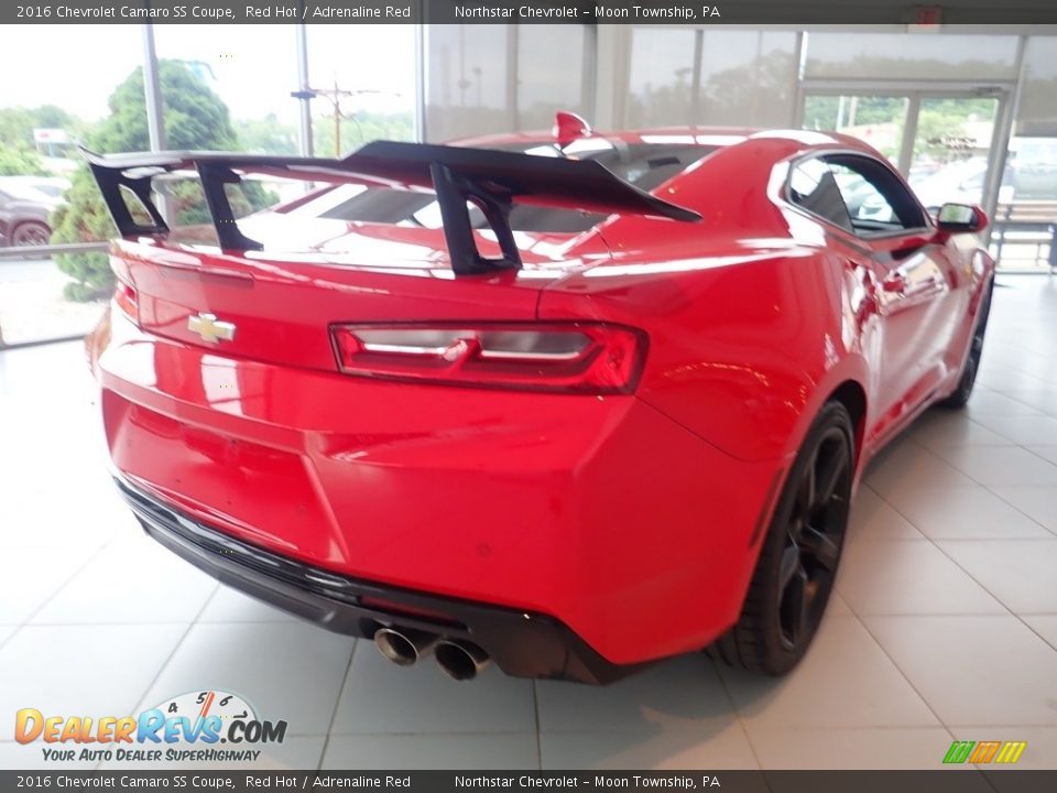 2016 Chevrolet Camaro SS Coupe Red Hot / Adrenaline Red Photo #8