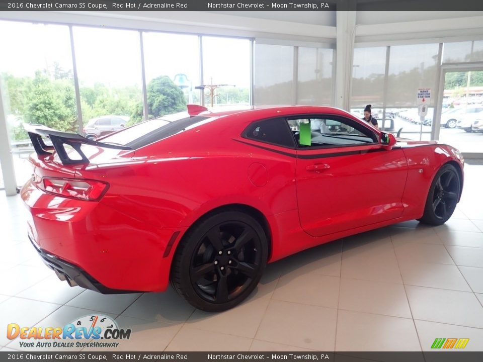 2016 Chevrolet Camaro SS Coupe Red Hot / Adrenaline Red Photo #9