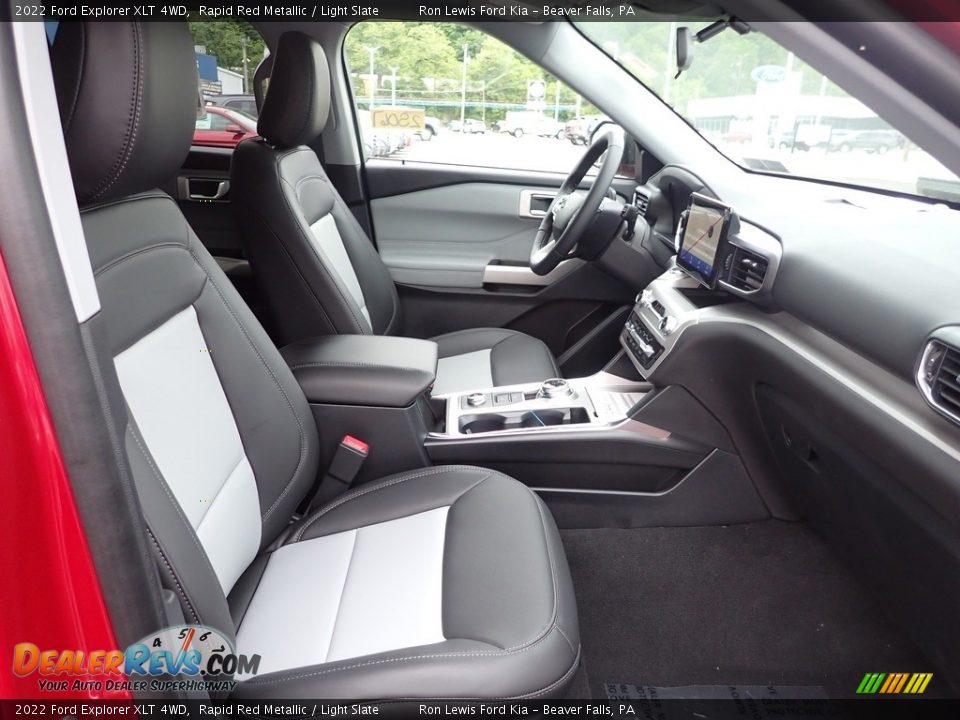 Front Seat of 2022 Ford Explorer XLT 4WD Photo #12