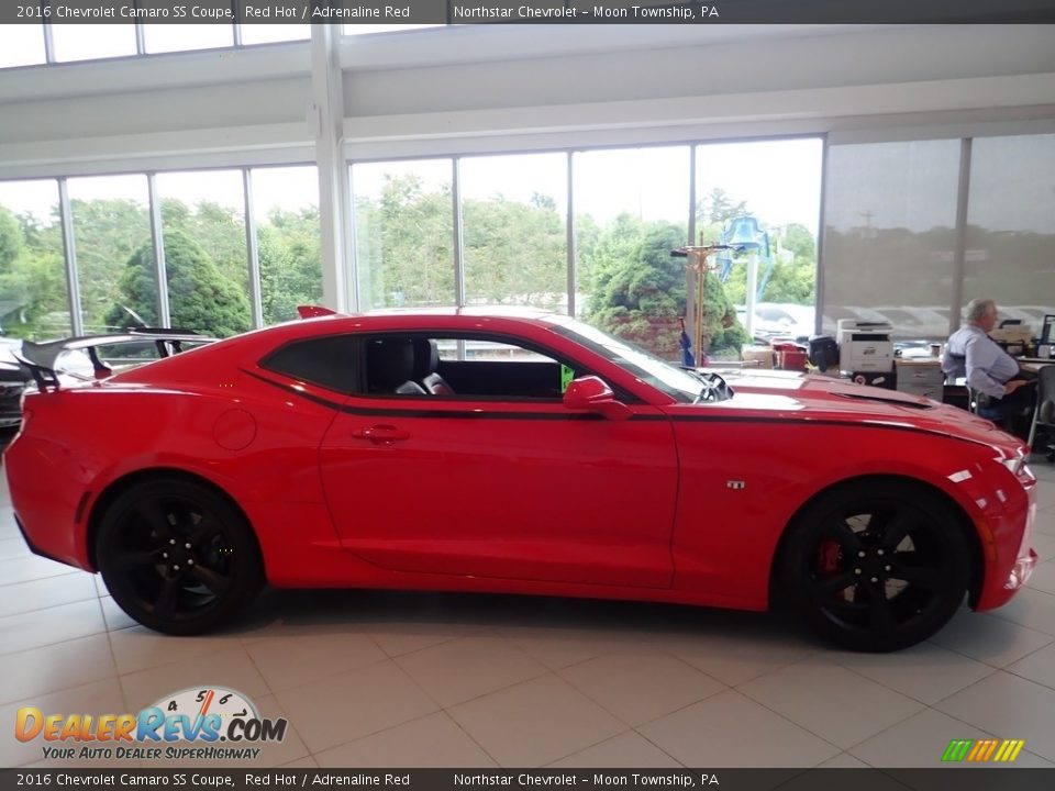 2016 Chevrolet Camaro SS Coupe Red Hot / Adrenaline Red Photo #11