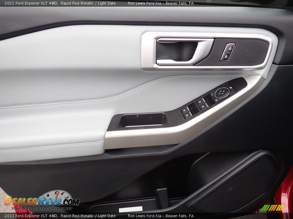 2022 Ford Explorer XLT 4WD Rapid Red Metallic / Light Slate Photo #16