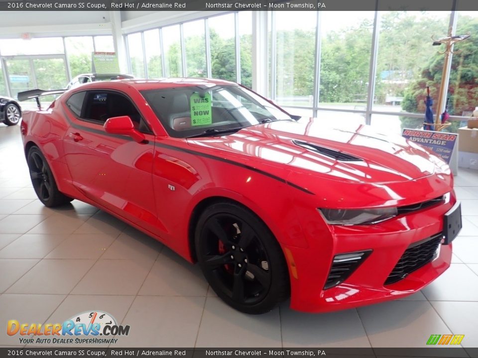 2016 Chevrolet Camaro SS Coupe Red Hot / Adrenaline Red Photo #13