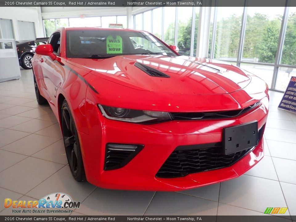 2016 Chevrolet Camaro SS Coupe Red Hot / Adrenaline Red Photo #14