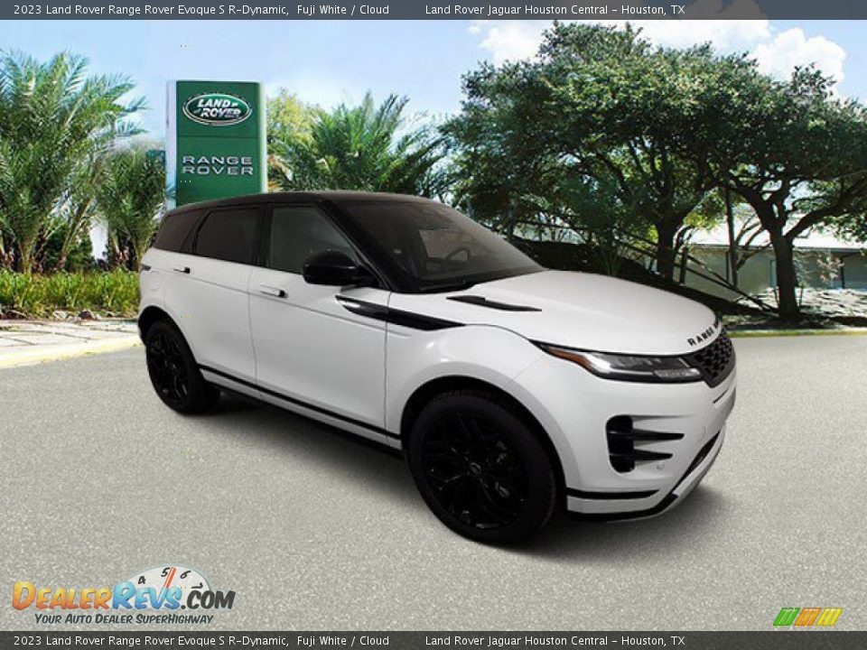 Front 3/4 View of 2023 Land Rover Range Rover Evoque S R-Dynamic Photo #12