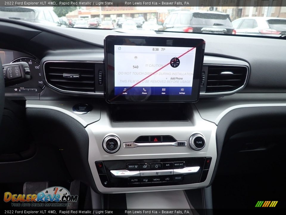 2022 Ford Explorer XLT 4WD Rapid Red Metallic / Light Slate Photo #18