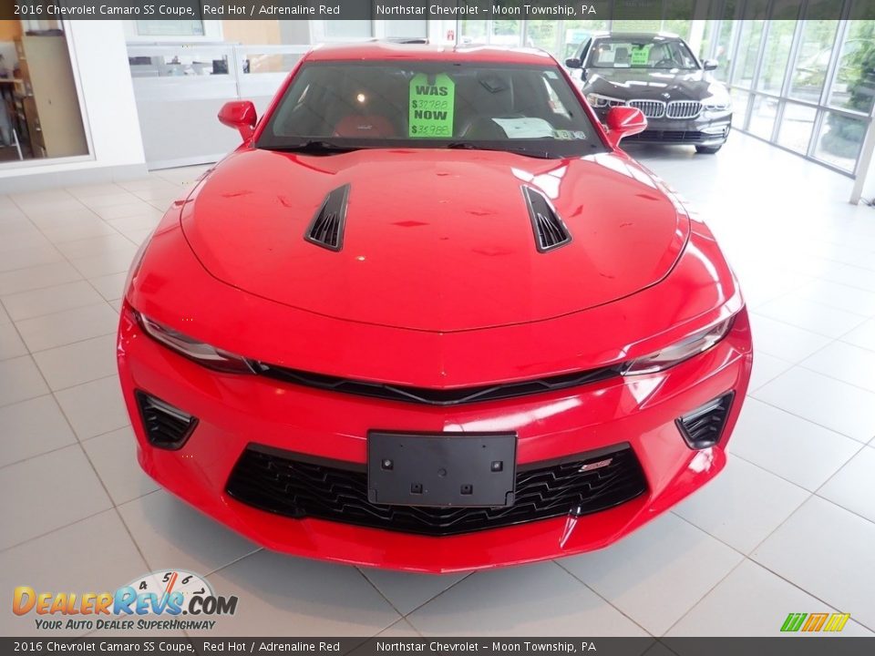 2016 Chevrolet Camaro SS Coupe Red Hot / Adrenaline Red Photo #15