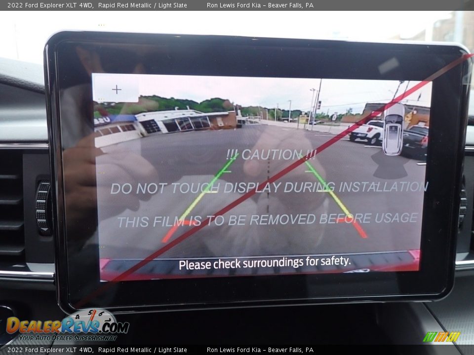 2022 Ford Explorer XLT 4WD Rapid Red Metallic / Light Slate Photo #19