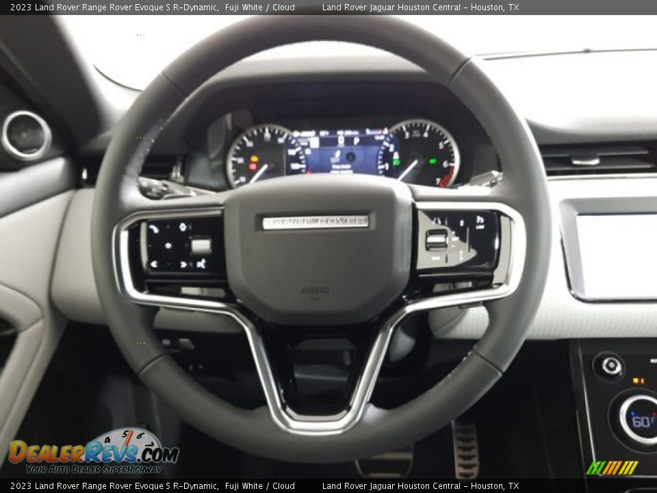 2023 Land Rover Range Rover Evoque S R-Dynamic Steering Wheel Photo #16