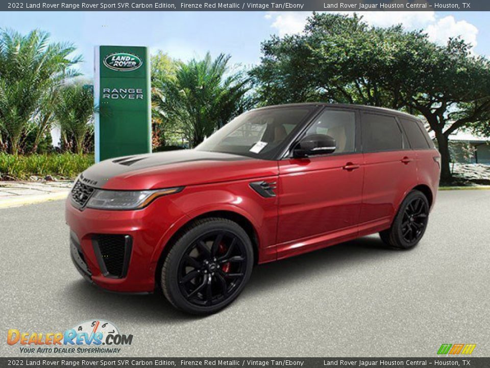 Front 3/4 View of 2022 Land Rover Range Rover Sport SVR Carbon Edition Photo #1