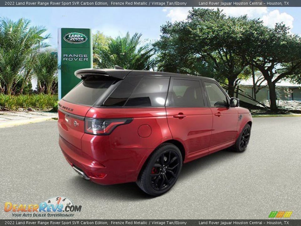 2022 Land Rover Range Rover Sport SVR Carbon Edition Firenze Red Metallic / Vintage Tan/Ebony Photo #2