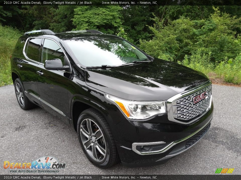 2019 GMC Acadia Denali Ebony Twilight Metallic / Jet Black Photo #6