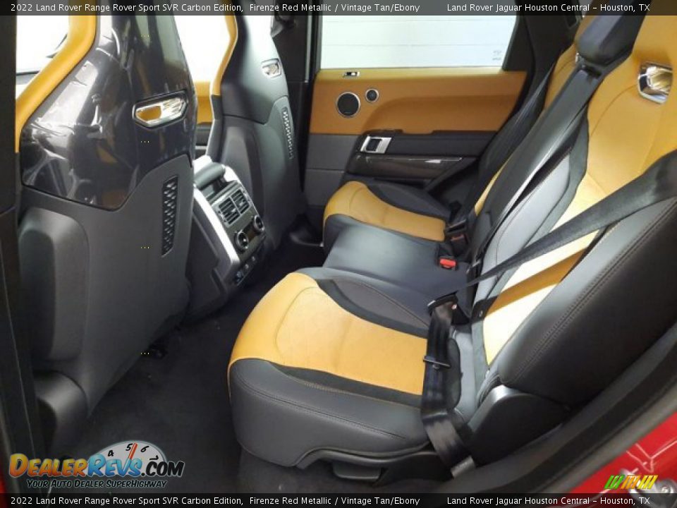 Rear Seat of 2022 Land Rover Range Rover Sport SVR Carbon Edition Photo #5