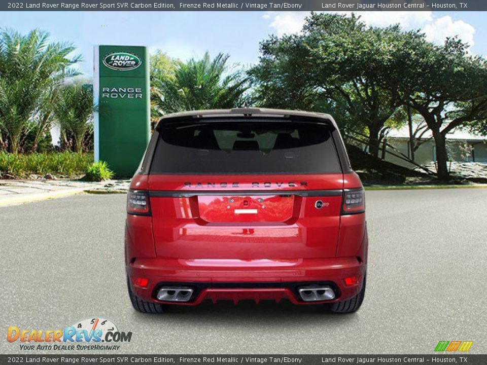 2022 Land Rover Range Rover Sport SVR Carbon Edition Firenze Red Metallic / Vintage Tan/Ebony Photo #7