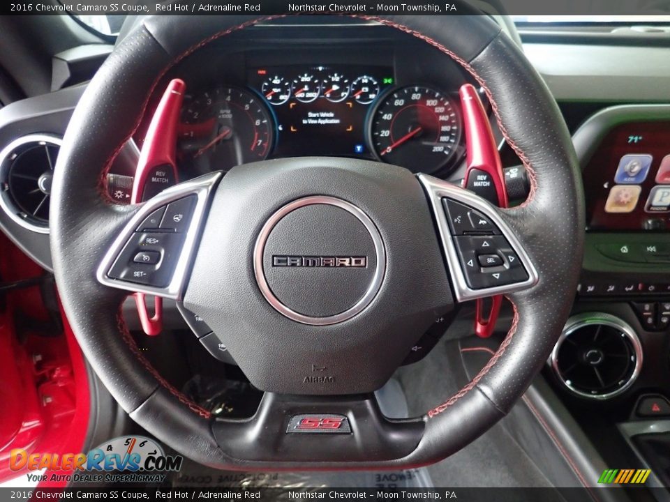 2016 Chevrolet Camaro SS Coupe Steering Wheel Photo #26
