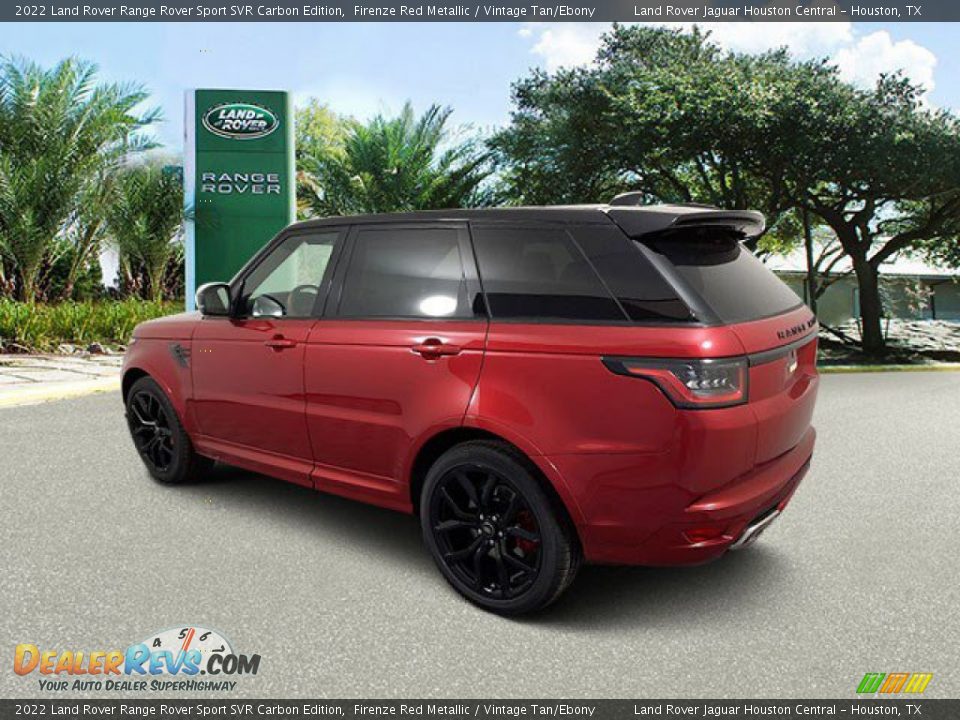 2022 Land Rover Range Rover Sport SVR Carbon Edition Firenze Red Metallic / Vintage Tan/Ebony Photo #10