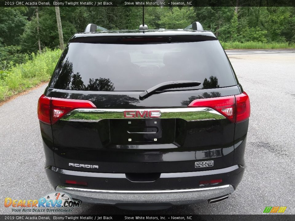 2019 GMC Acadia Denali Ebony Twilight Metallic / Jet Black Photo #9