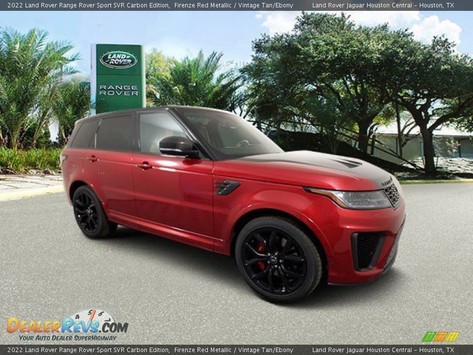 2022 Land Rover Range Rover Sport SVR Carbon Edition Firenze Red Metallic / Vintage Tan/Ebony Photo #12