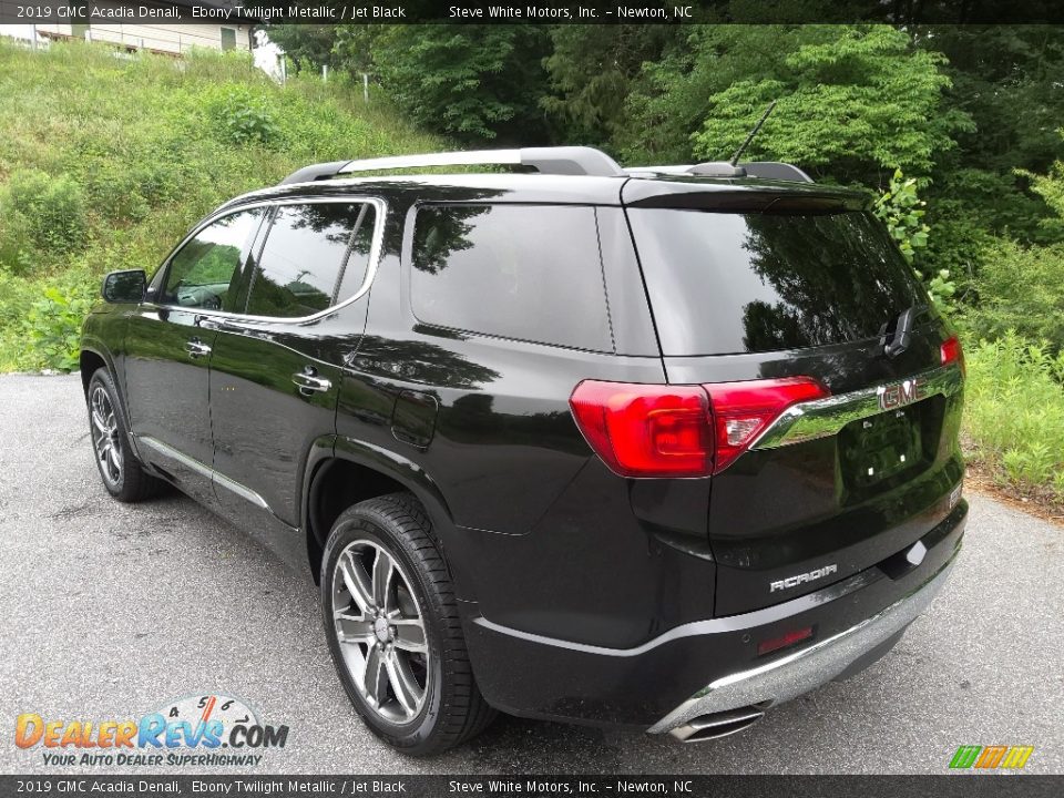 2019 GMC Acadia Denali Ebony Twilight Metallic / Jet Black Photo #11