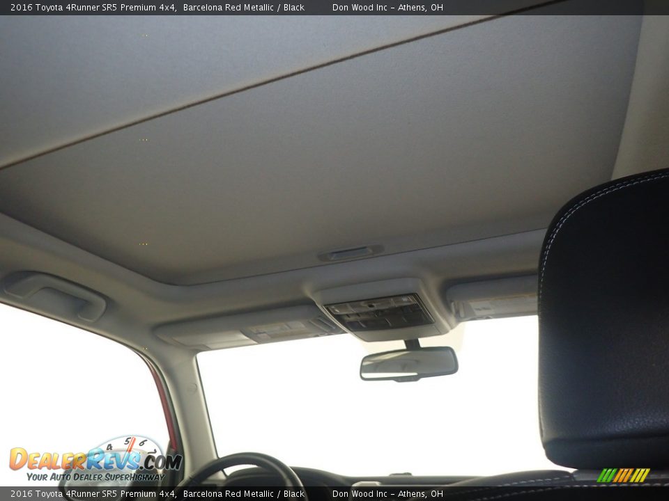 2016 Toyota 4Runner SR5 Premium 4x4 Barcelona Red Metallic / Black Photo #2