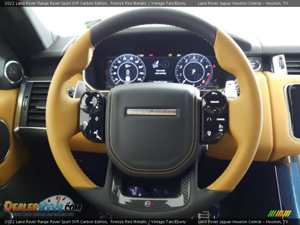 2022 Land Rover Range Rover Sport SVR Carbon Edition Steering Wheel Photo #16