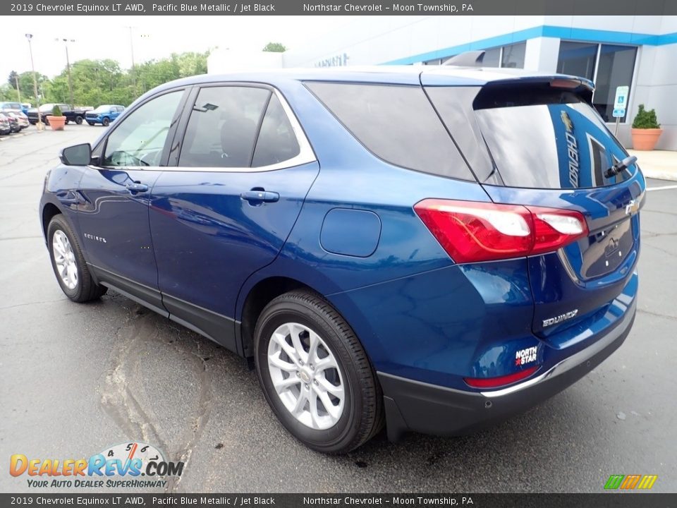 2019 Chevrolet Equinox LT AWD Pacific Blue Metallic / Jet Black Photo #4