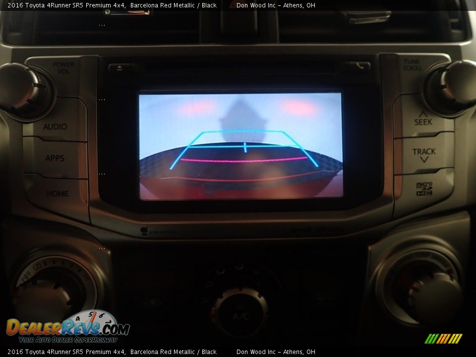 2016 Toyota 4Runner SR5 Premium 4x4 Barcelona Red Metallic / Black Photo #5