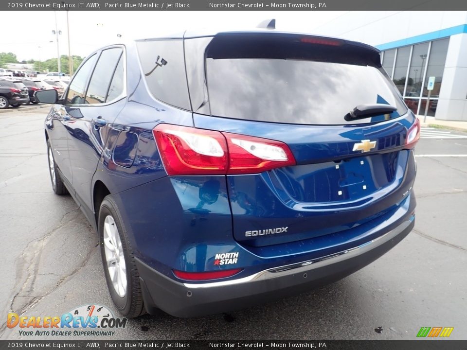 2019 Chevrolet Equinox LT AWD Pacific Blue Metallic / Jet Black Photo #5