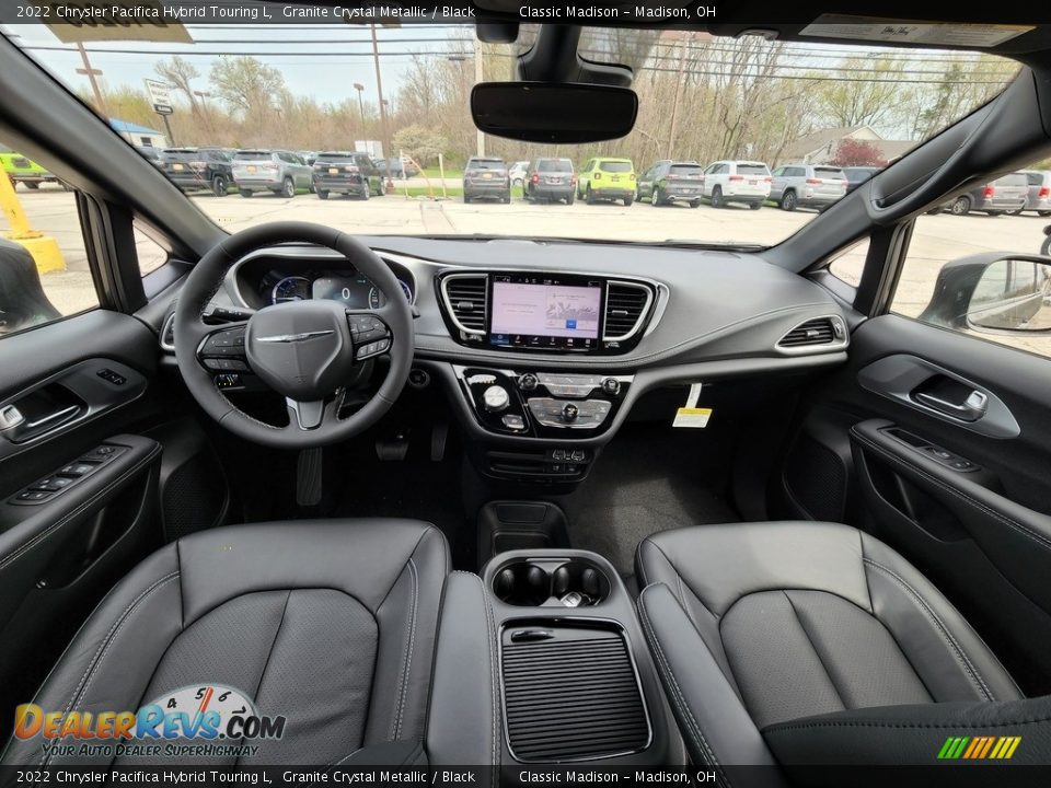 2022 Chrysler Pacifica Hybrid Touring L Granite Crystal Metallic / Black Photo #5