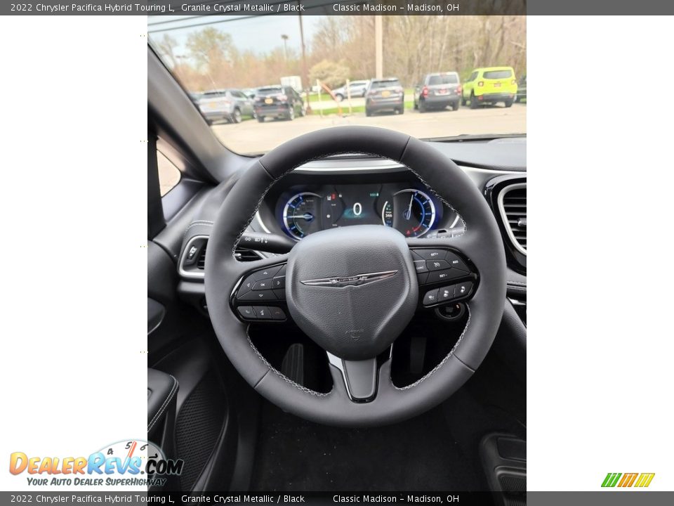 2022 Chrysler Pacifica Hybrid Touring L Granite Crystal Metallic / Black Photo #6