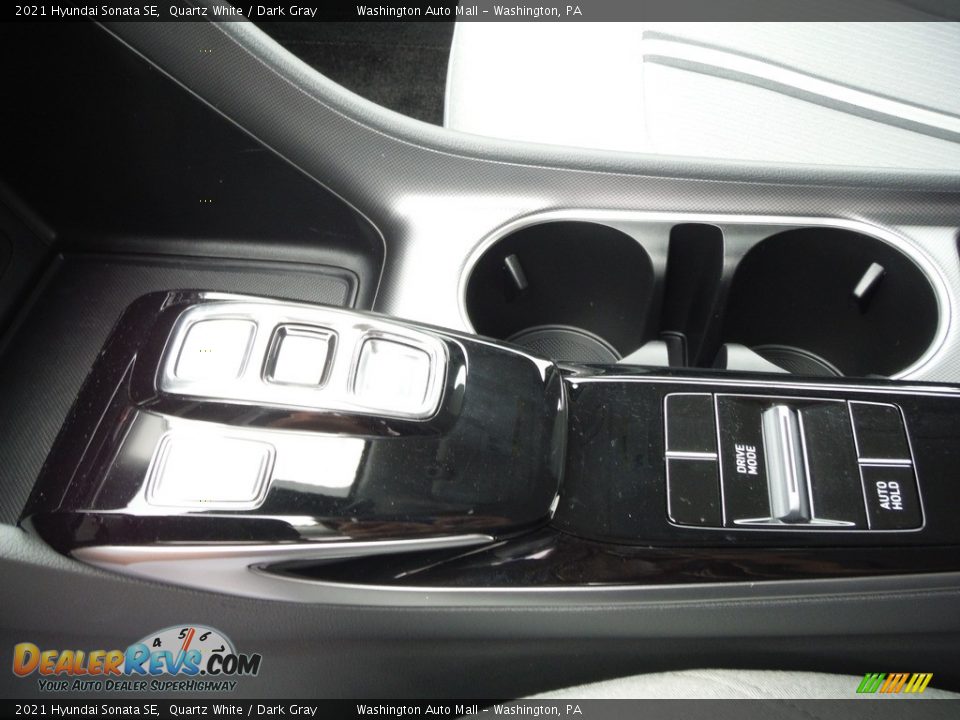 2021 Hyundai Sonata SE Quartz White / Dark Gray Photo #14