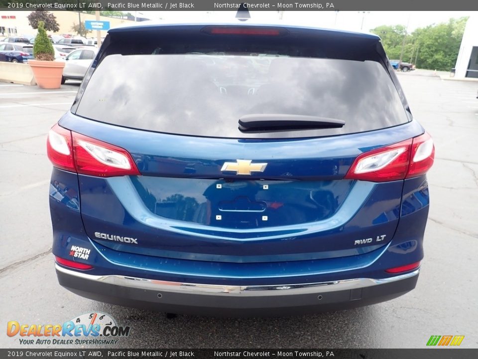 2019 Chevrolet Equinox LT AWD Pacific Blue Metallic / Jet Black Photo #6