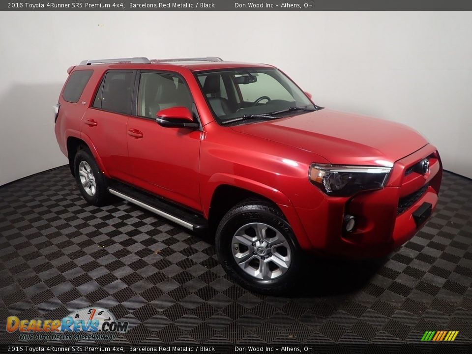 2016 Toyota 4Runner SR5 Premium 4x4 Barcelona Red Metallic / Black Photo #6