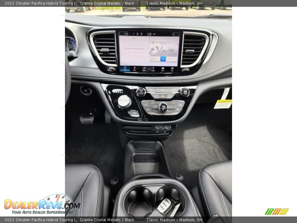 2022 Chrysler Pacifica Hybrid Touring L Granite Crystal Metallic / Black Photo #7