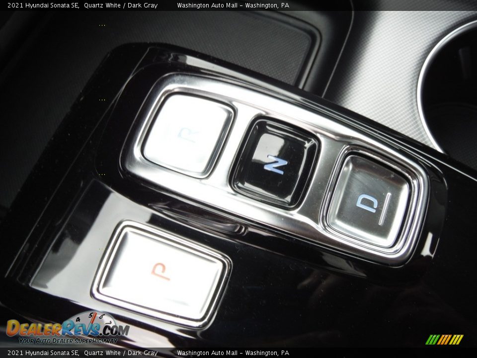 2021 Hyundai Sonata SE Quartz White / Dark Gray Photo #15