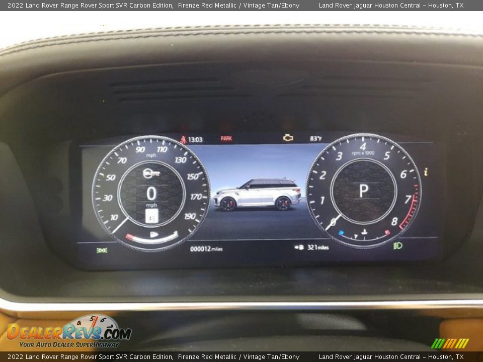 2022 Land Rover Range Rover Sport SVR Carbon Edition Gauges Photo #23