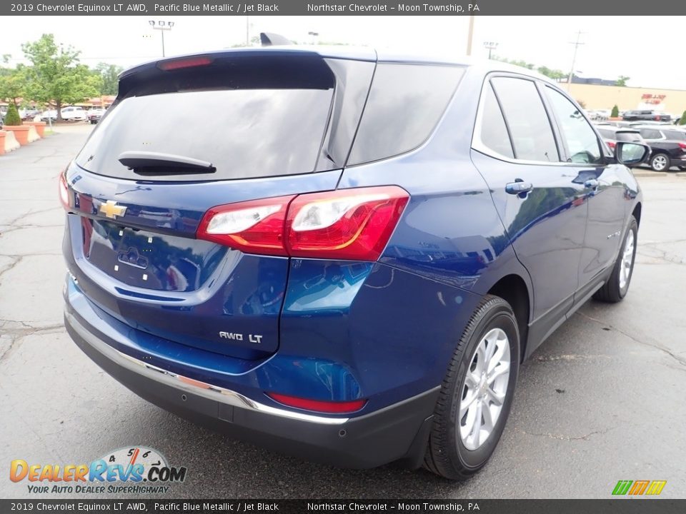 2019 Chevrolet Equinox LT AWD Pacific Blue Metallic / Jet Black Photo #8
