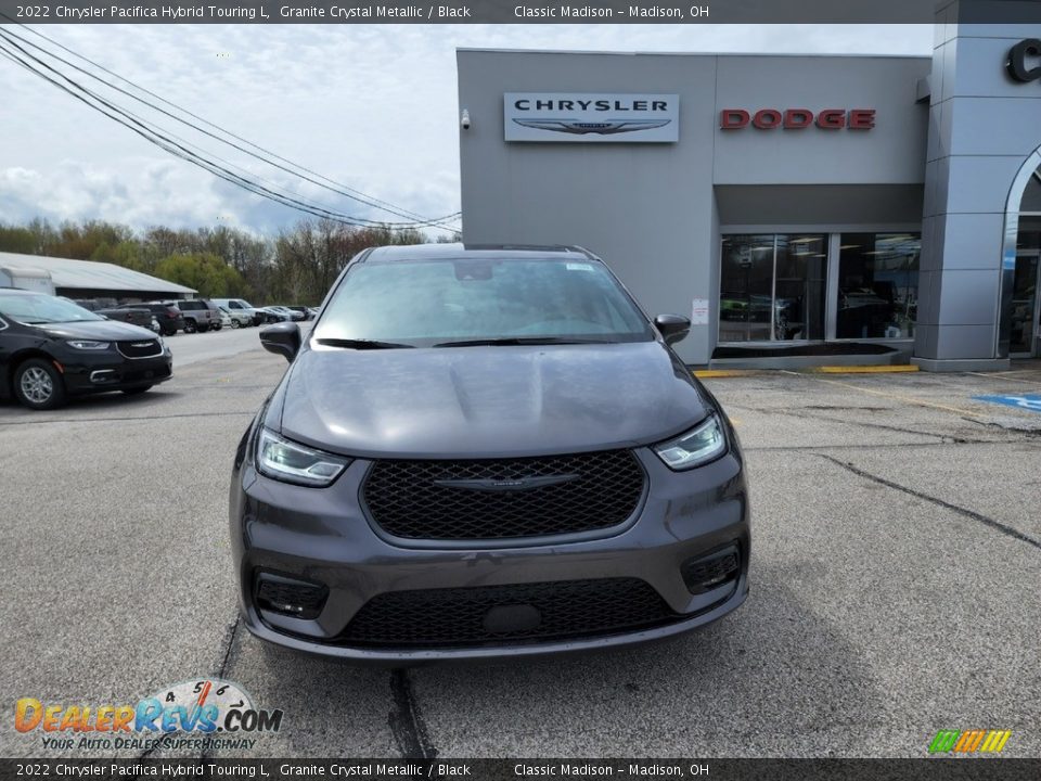 2022 Chrysler Pacifica Hybrid Touring L Granite Crystal Metallic / Black Photo #8