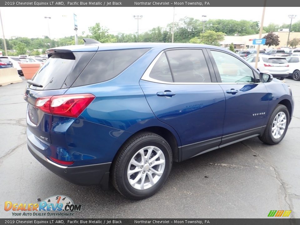 2019 Chevrolet Equinox LT AWD Pacific Blue Metallic / Jet Black Photo #9