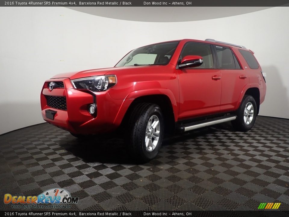 2016 Toyota 4Runner SR5 Premium 4x4 Barcelona Red Metallic / Black Photo #11